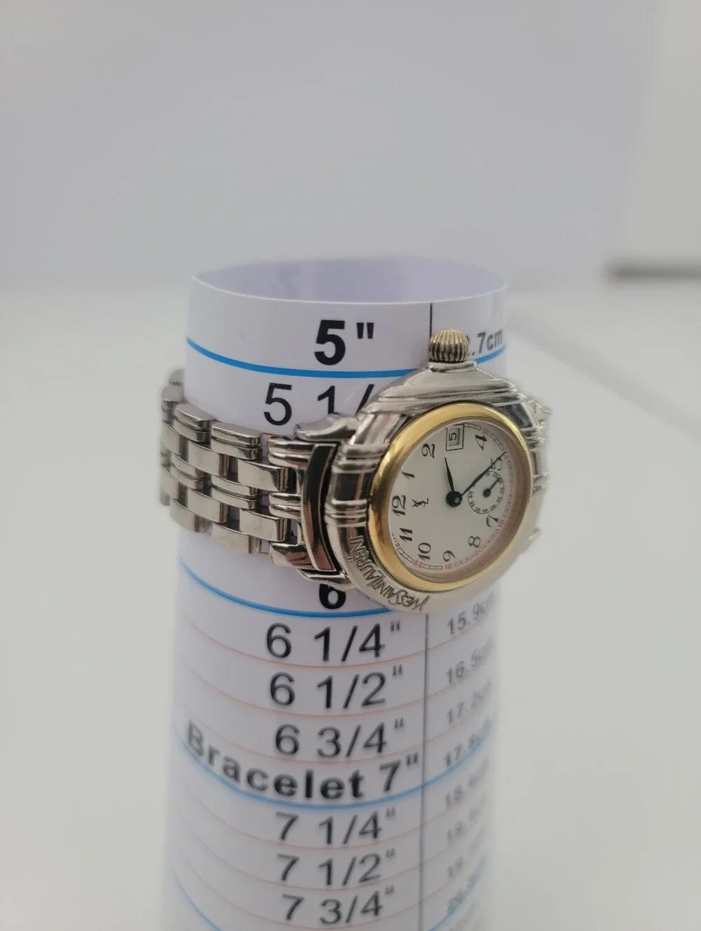 Yves Saint Laurent B02- 00326 Women's Two-Tone Swiss Quartz Watch